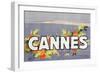 Advertisement for Cannes, Printed by Draeger, 1930 (Colour Litho)-Sem-Framed Premium Giclee Print