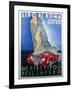 Advertisement for Car Racing at Rome Lido, June 11, 1939-null-Framed Giclee Print