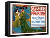 Advertisement for 'Cassell's Magazine', 1896-Louis John Rhead-Framed Stretched Canvas