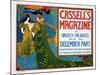 Advertisement for 'Cassell's Magazine', 1896-Louis John Rhead-Mounted Giclee Print