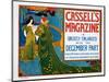 Advertisement for 'Cassell's Magazine', 1896-Louis John Rhead-Mounted Giclee Print