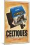 Advertisement for Celtiques Cigarettes-null-Mounted Art Print