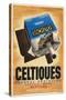 Advertisement for Celtiques Cigarettes-null-Stretched Canvas