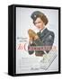 Advertisement for Chesterfield Cigarettes Featuring Joan Bennett-null-Framed Stretched Canvas