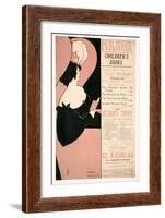 Advertisement for Children's Books, 1894-Aubrey Beardsley-Framed Giclee Print