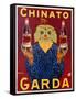 Advertisement for Chinato Garda, c.1925-Linza Bouchet-Framed Stretched Canvas