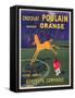 Advertisement for Chocolat Poulain Papier Orange, C. 1910-Leonetto Cappiello-Framed Stretched Canvas