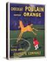 Advertisement for Chocolat Poulain Papier Orange, C. 1910-Leonetto Cappiello-Stretched Canvas