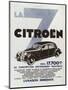 Advertisement for Citroen Motor Cars, 1934-null-Mounted Giclee Print