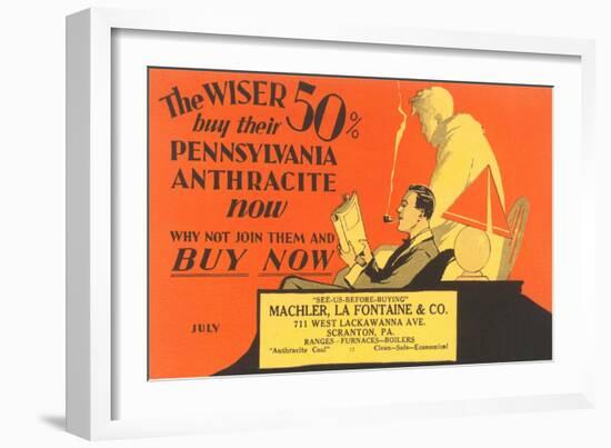 Advertisement for Coal-null-Framed Giclee Print