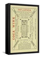 Advertisement For Coca Wine As a Health Drink-Isabella Beeton-Framed Stretched Canvas