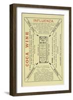 Advertisement For Coca Wine As a Health Drink-Isabella Beeton-Framed Giclee Print