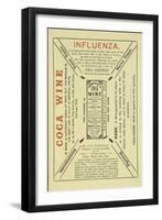 Advertisement For Coca Wine As a Health Drink-Isabella Beeton-Framed Giclee Print