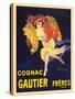 Advertisement for Cognac Gautier Freres-null-Stretched Canvas