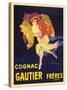 Advertisement for Cognac Gautier Freres-null-Stretched Canvas