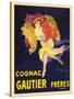 Advertisement for Cognac Gautier Freres-null-Stretched Canvas