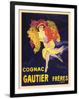Advertisement for Cognac Gautier Freres-null-Framed Art Print