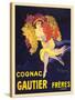 Advertisement for Cognac Gautier Freres-null-Stretched Canvas