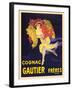 Advertisement for Cognac Gautier Freres-null-Framed Art Print