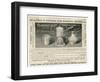 Advertisement for Combination Lamp, Treatment for Influenza-null-Framed Art Print