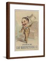 Advertisement for Coram Soap Manufacturing Co, C.1880-American School-Framed Giclee Print