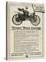 Advertisement for Crown Motor Carriage-null-Stretched Canvas