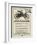 Advertisement for Crown Motor Carriage-null-Framed Giclee Print