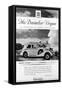 Advertisement for Daimler Vogue Sports Saloon Car-null-Framed Stretched Canvas