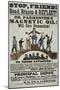 Advertisement for 'Doctor Parmenter's Magnetic Oil', 1840S-American School-Mounted Giclee Print