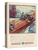 Advertisement for Dodge Boats-Ellis Wilson-Stretched Canvas