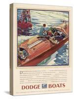 Advertisement for Dodge Boats-Ellis Wilson-Stretched Canvas