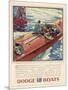 Advertisement for Dodge Boats-Ellis Wilson-Mounted Photographic Print