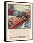 Advertisement for Dodge Boats-Ellis Wilson-Framed Stretched Canvas