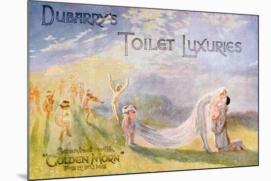 Advertisement for Dubarry's Toilet Luxuries, Scented with 'Golden Morn' Perfume, 1922-null-Mounted Giclee Print