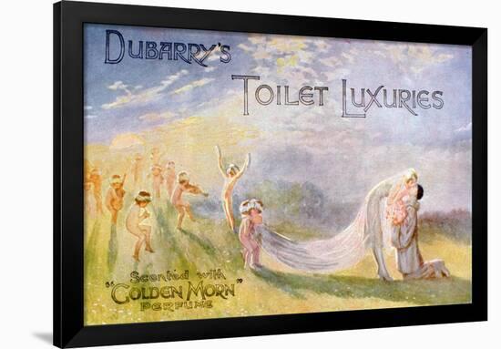 Advertisement for Dubarry's Toilet Luxuries, Scented with 'Golden Morn' Perfume, 1922-null-Framed Giclee Print