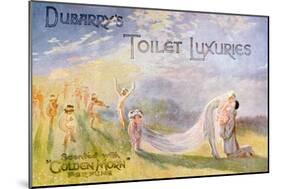 Advertisement for Dubarry's Toilet Luxuries, Scented with 'Golden Morn' Perfume, 1922-null-Mounted Giclee Print