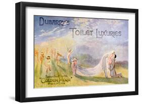 Advertisement for Dubarry's Toilet Luxuries, Scented with 'Golden Morn' Perfume, 1922-null-Framed Premium Giclee Print