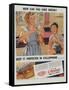 Advertisement for Dupont Cellophane, 1947-null-Framed Stretched Canvas