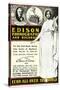 Advertisement for Edison Phonographs and Records, National Phonograph Co., 1901-null-Stretched Canvas