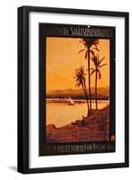 Advertisement for Egyptian Railways-null-Framed Giclee Print