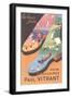 Advertisement for French Sport Shoes-null-Framed Art Print