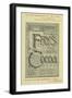 Advertisement For Fry's Cocoa-Isabella Beeton-Framed Giclee Print