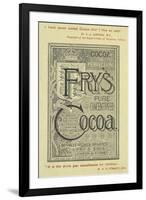 Advertisement For Fry's Cocoa-Isabella Beeton-Framed Giclee Print