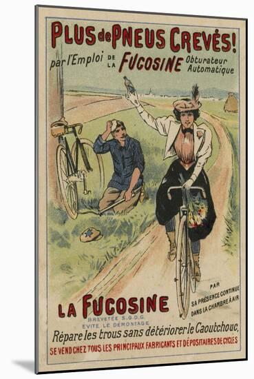 Advertisement for Fucosine Puncture Repair Kits-null-Mounted Giclee Print