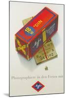 Advertisement for German Color Film-null-Mounted Art Print