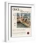 Advertisement for Grace Line Cruises-null-Framed Art Print