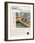 Advertisement for Grace Line Cruises-null-Framed Art Print