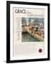 Advertisement for Grace Line Cruises-null-Framed Art Print