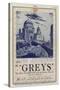 Advertisement for Greys Cigarettes-null-Stretched Canvas