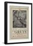 Advertisement for Greys Cigarettes-null-Framed Giclee Print